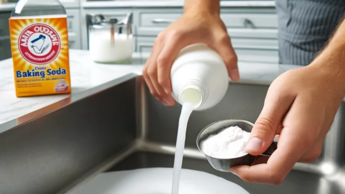 Lam-Sach-Ong-Thoat-Nuoc-Bang-Baking-Soda-Va-Giam